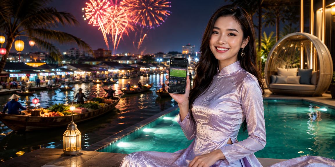 Người dùng trải nghiệm ứng dụng khuyến mãi 10800 tại Cần Thơ